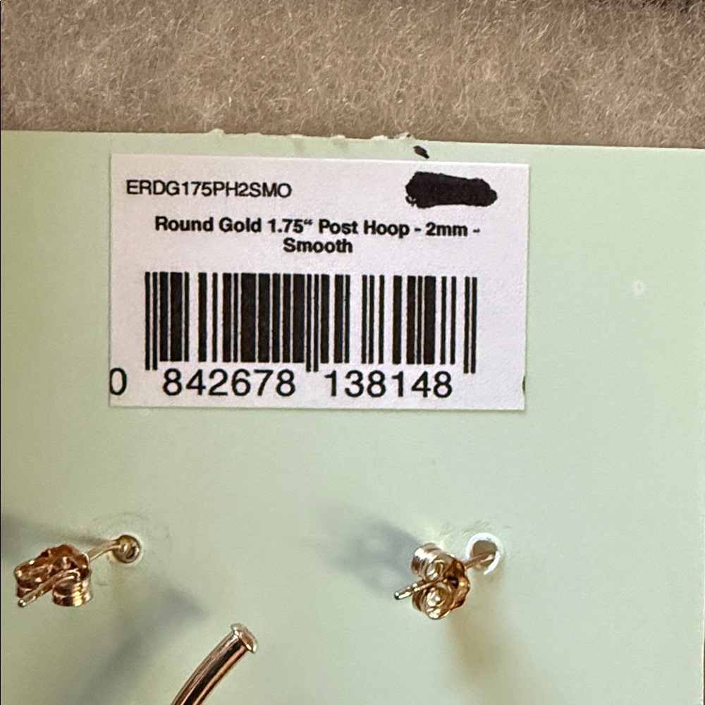 enewton 14kt Gold-Filled Smooth Hoop Earrings - Picture 5 of 5